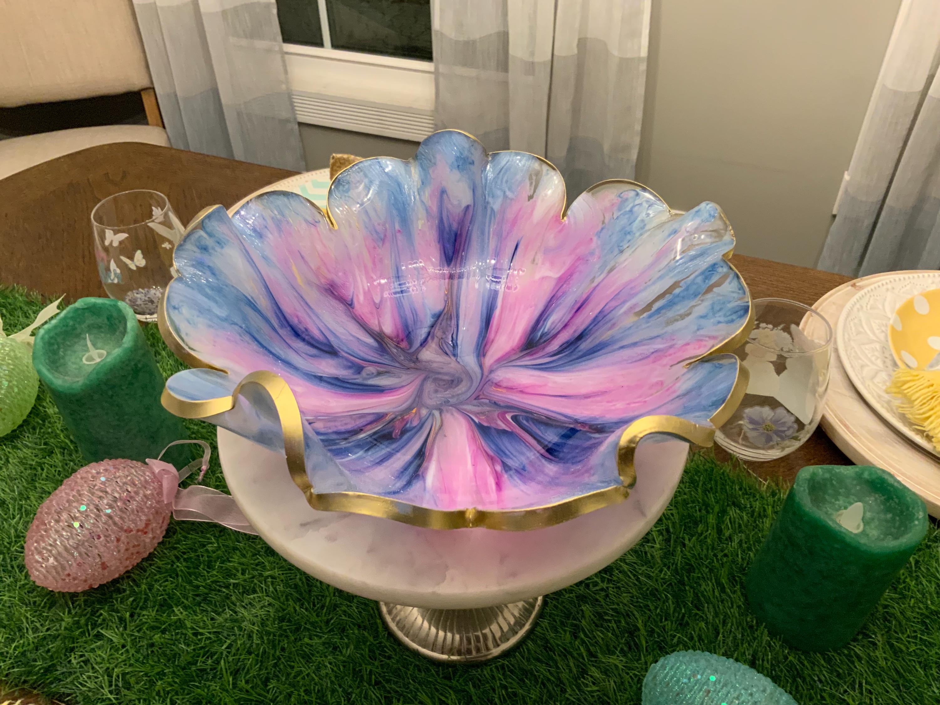 Cotton Candy Decorative Bowl