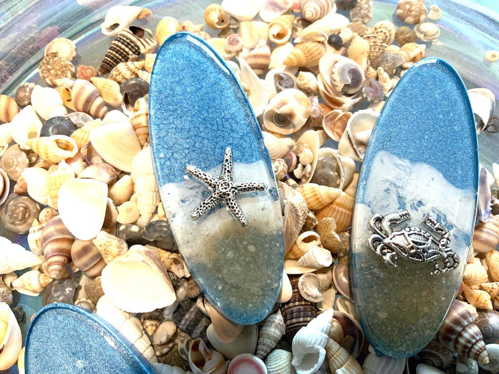 By the Sea Hair Clips