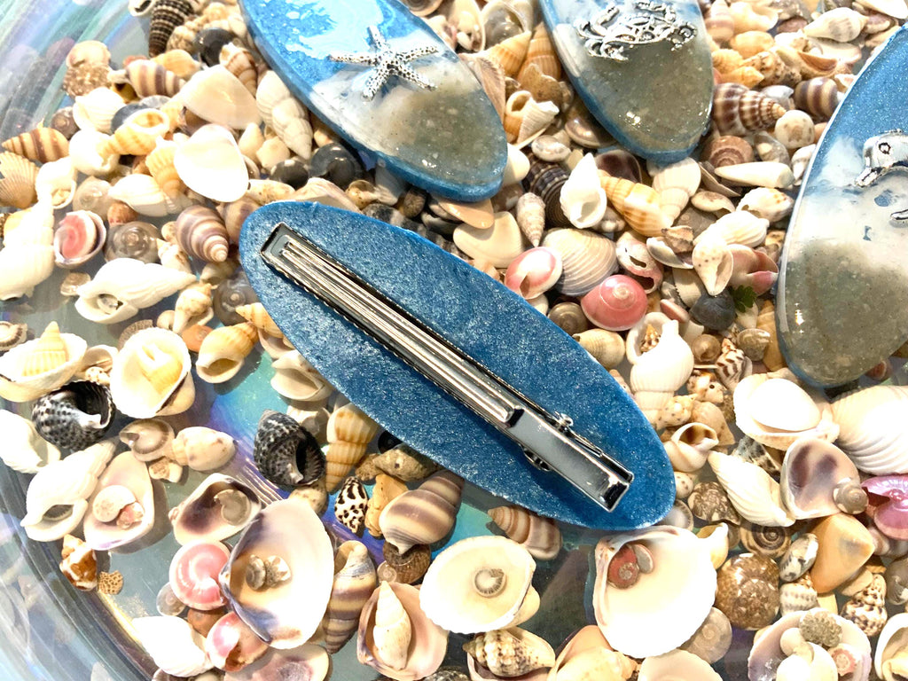 By the Sea Hair Clips