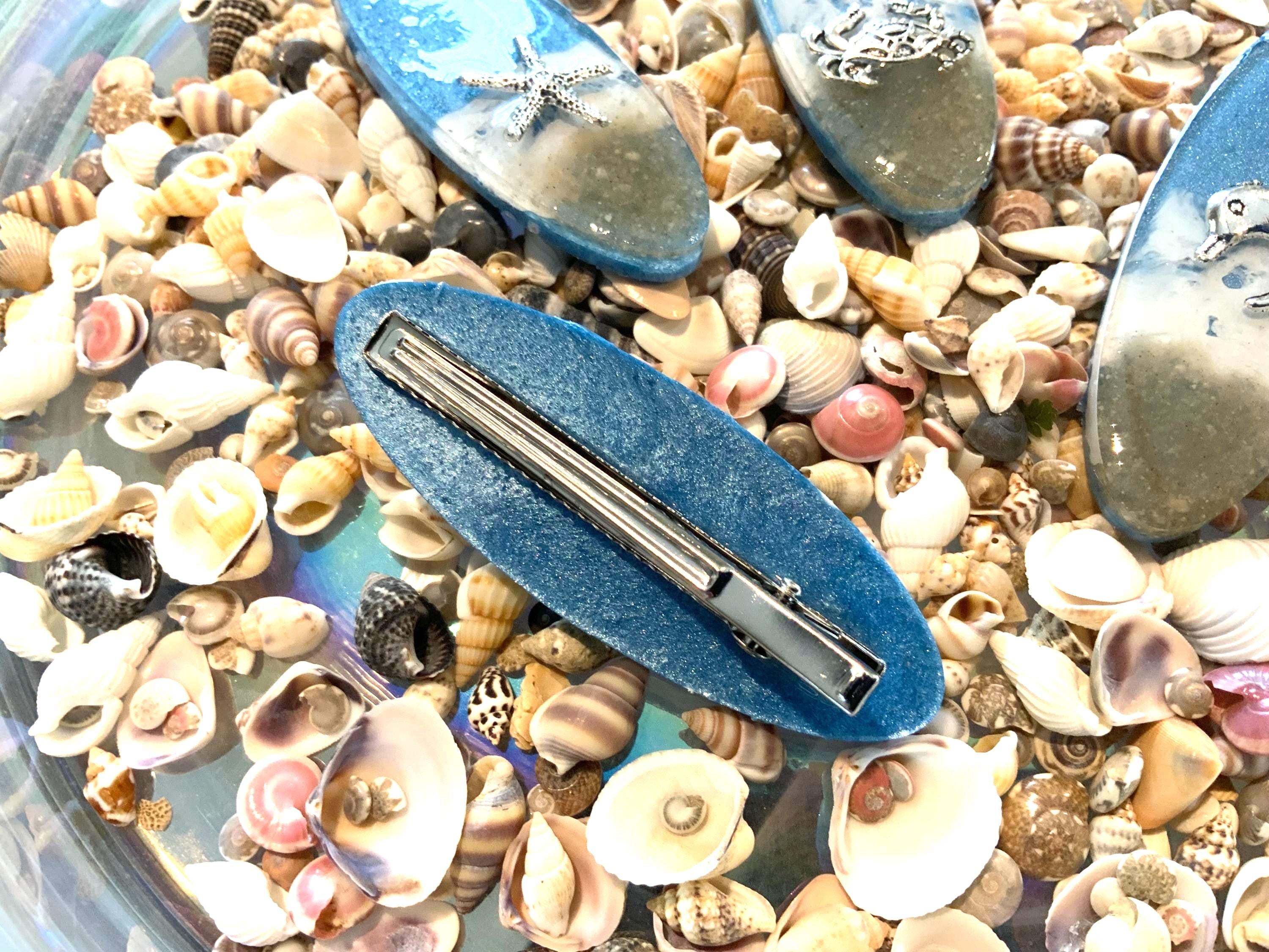 By the Sea Hair Clips
