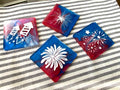 Patriotic Coaster Set of 4