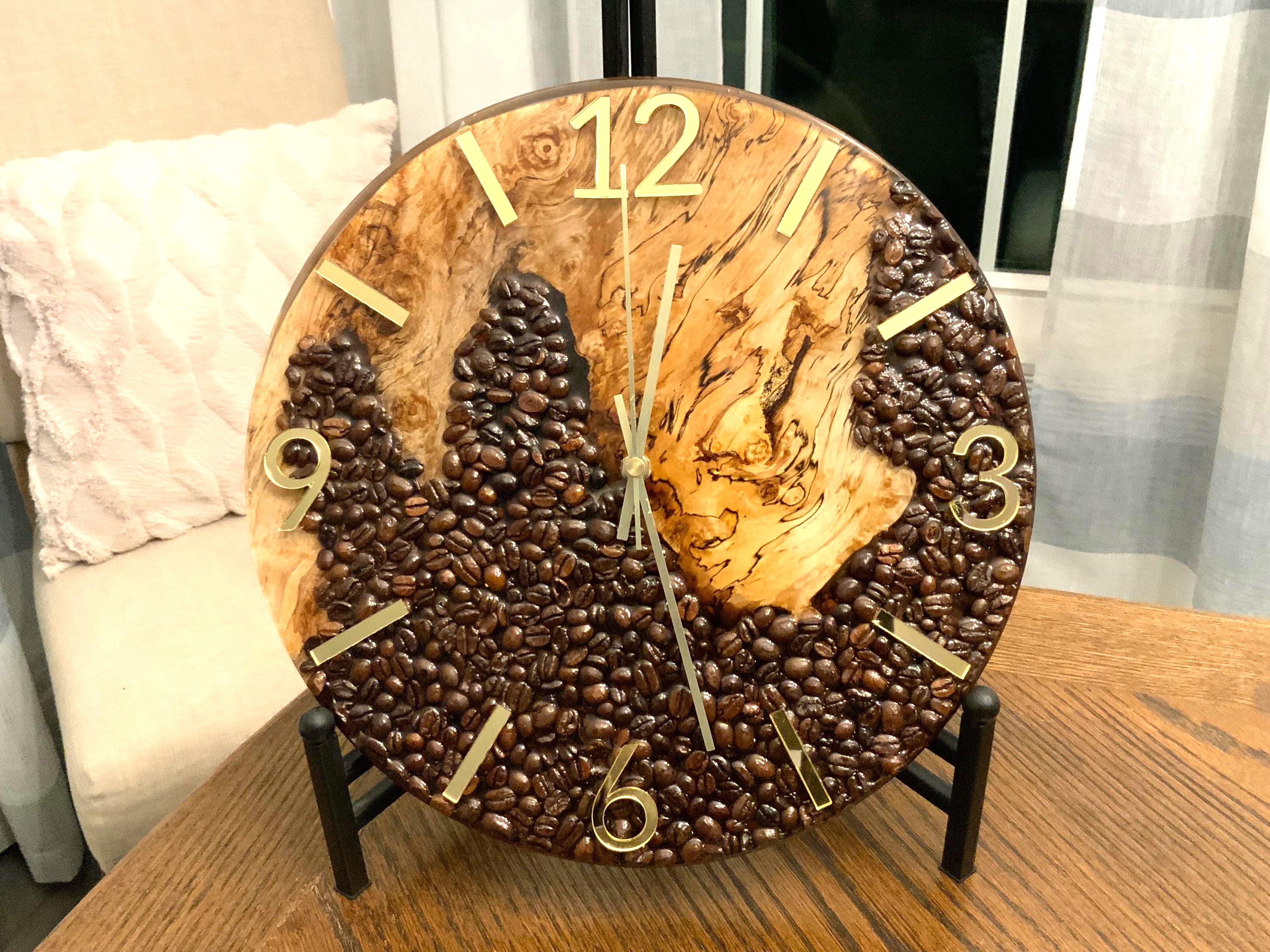 Coffee Bean Clock