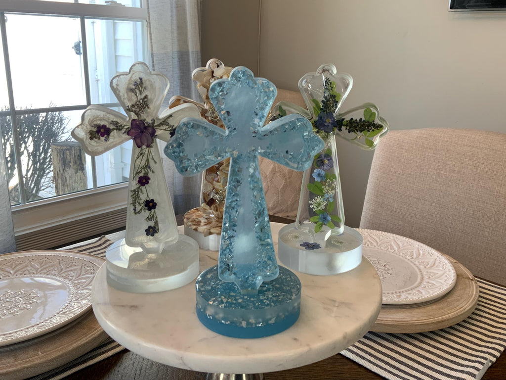Large Standing Lighted Cross