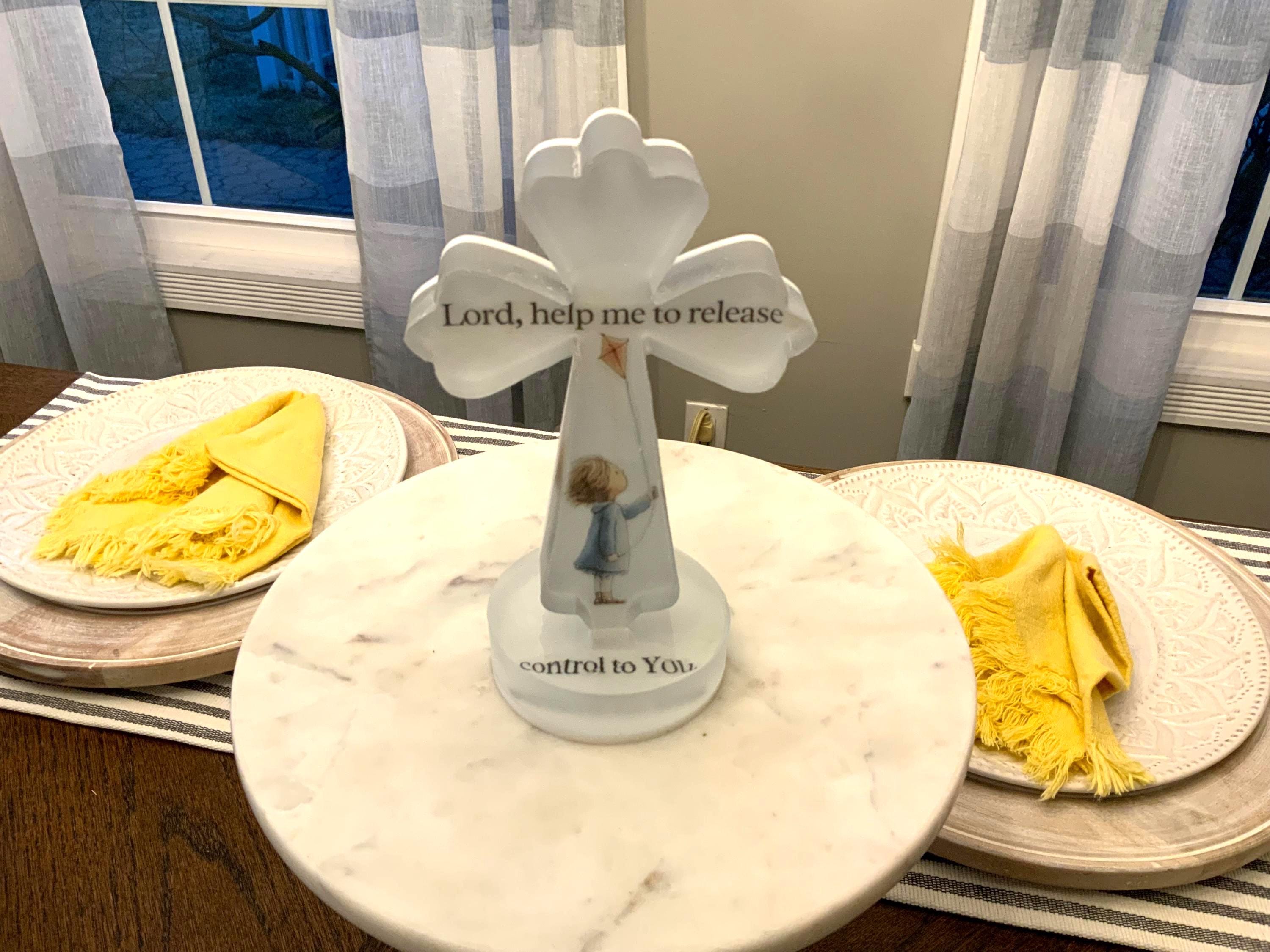 Lord Help Me Large Cross