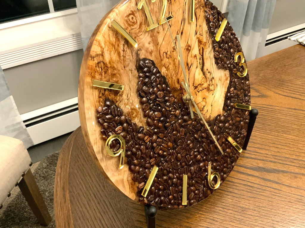 Coffee Bean Clock
