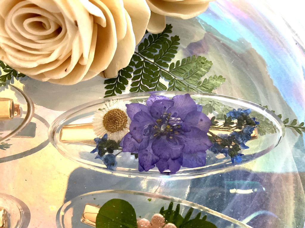 Floral Hair Clips