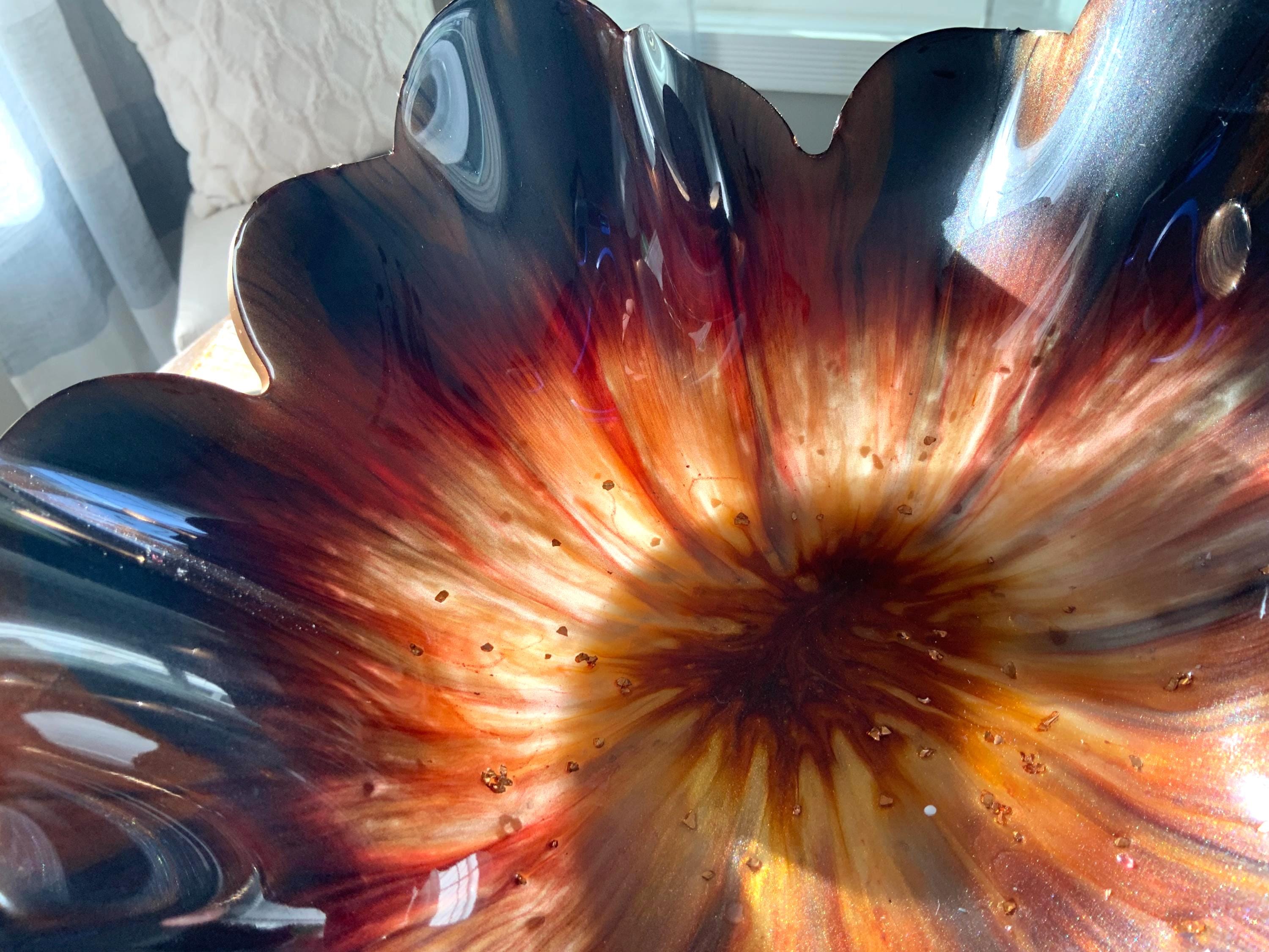 Resin  Mocha Latte Decorative Bowl