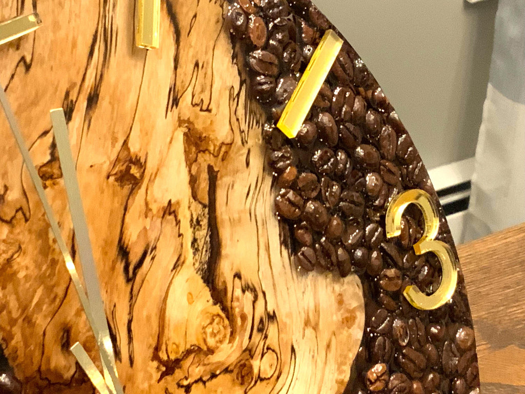 Coffee Bean Clock