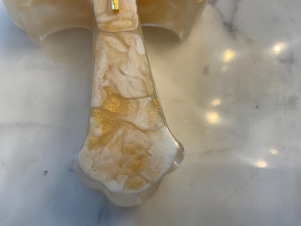 Gold Swirl Cross