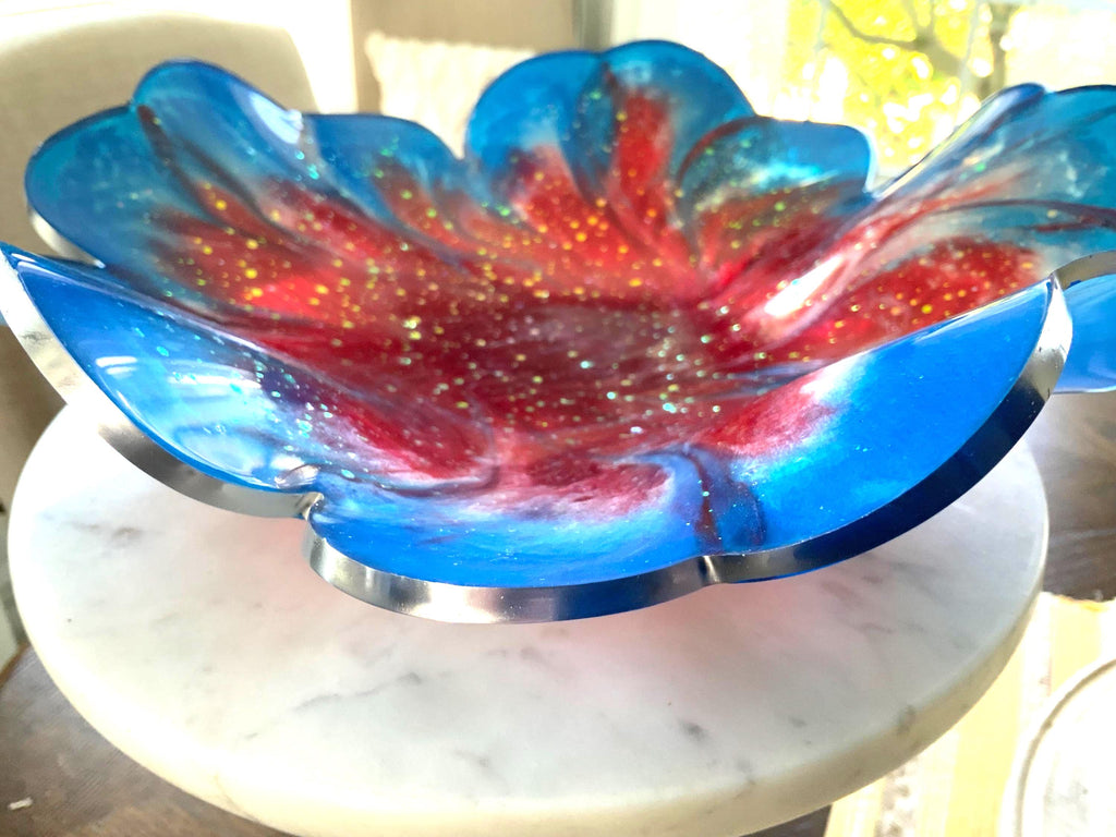 Resin Patriotic Glory Decorative Bowl