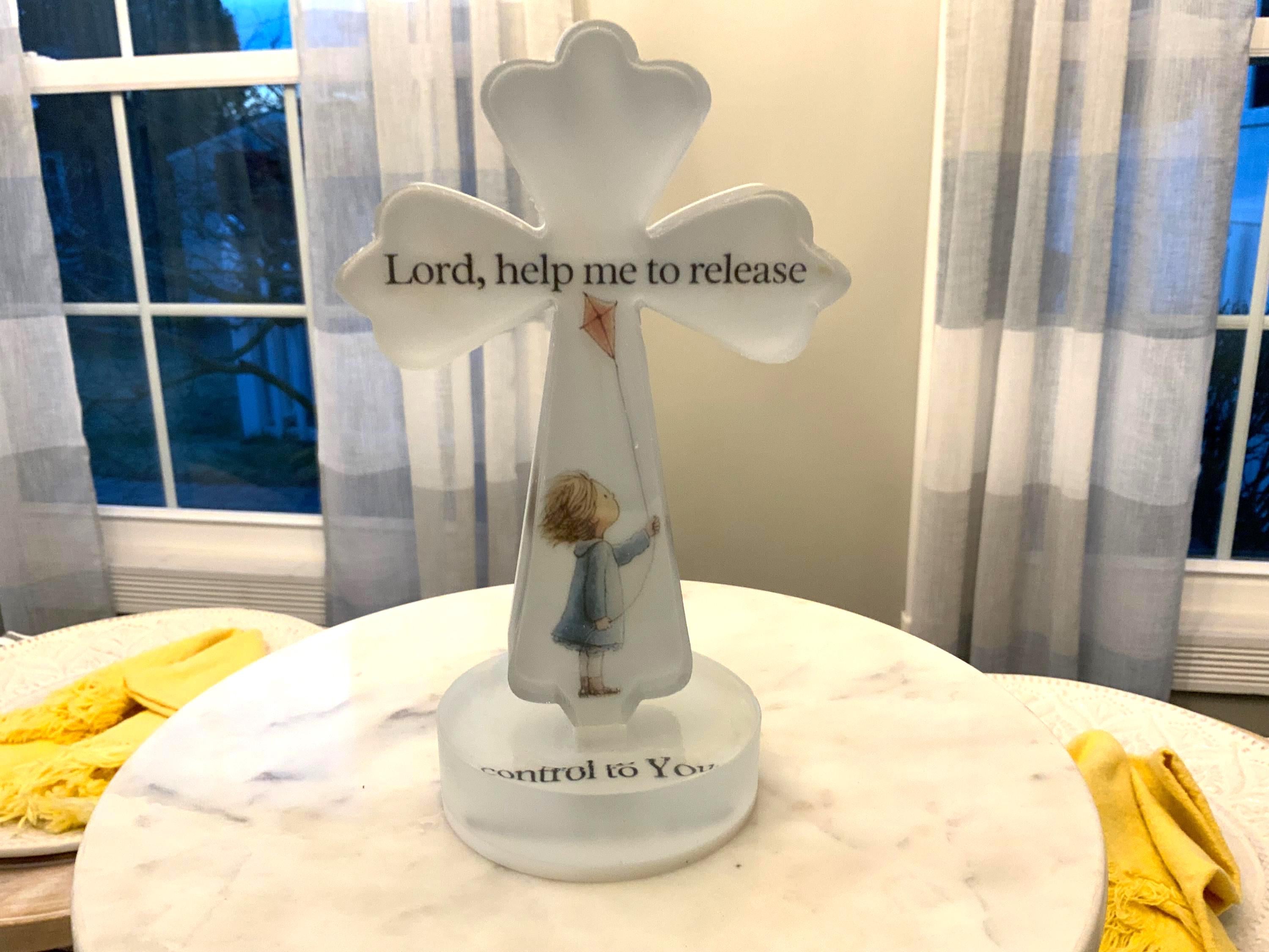 Lord Help Me Large Cross
