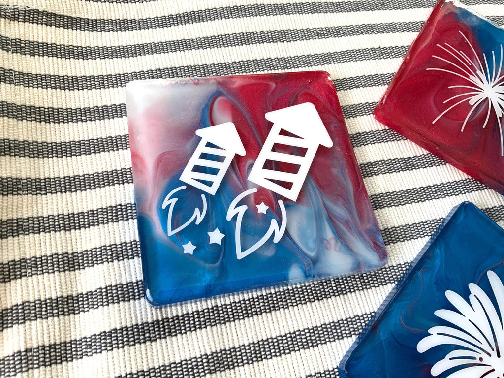 Patriotic Coaster Set of 4