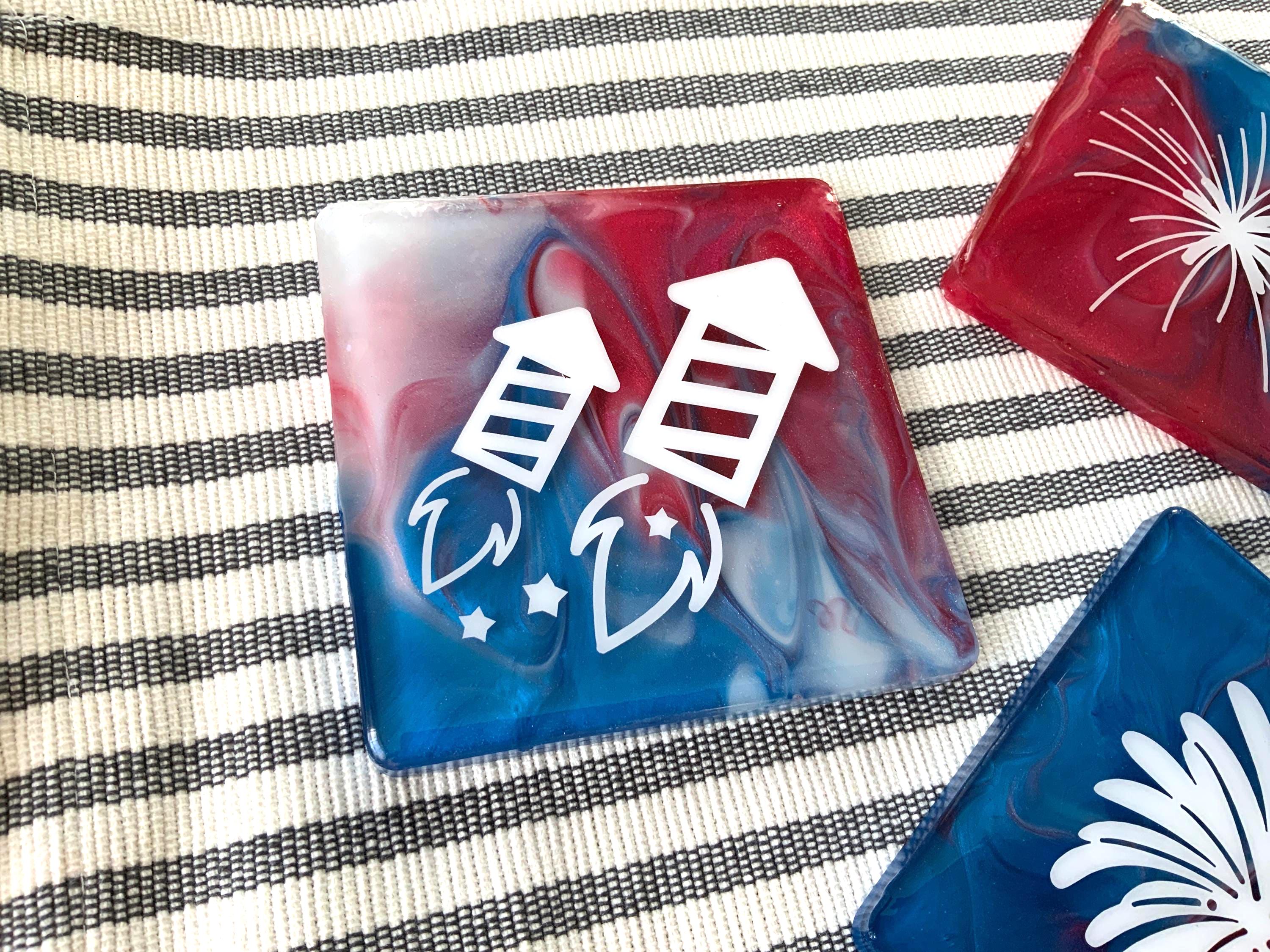 Patriotic Coaster Set of 4