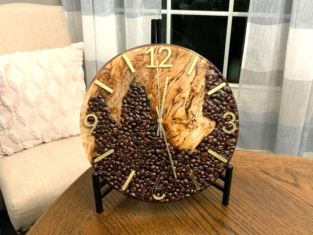 Coffee Bean Clock