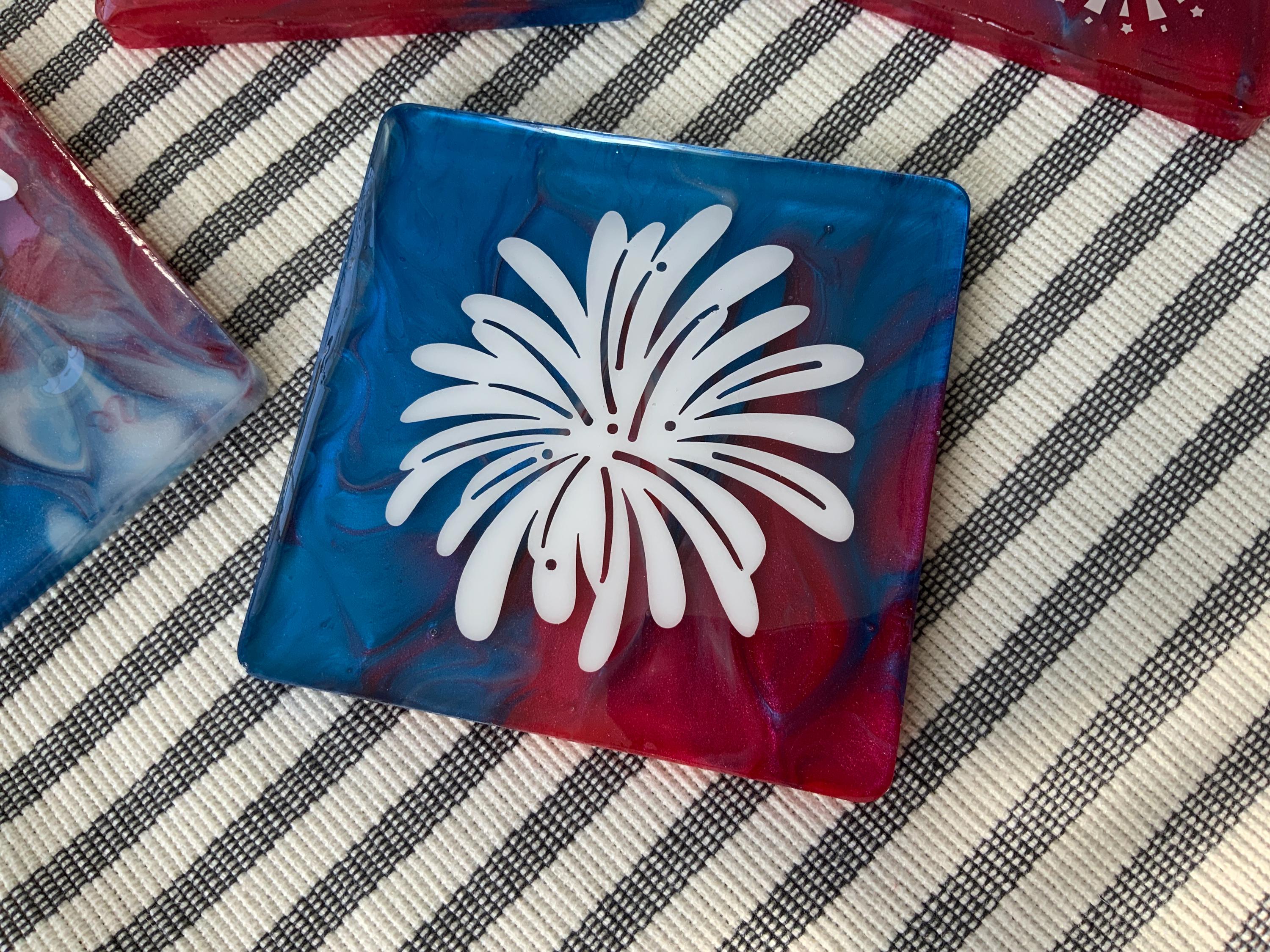 Patriotic Coaster Set of 4