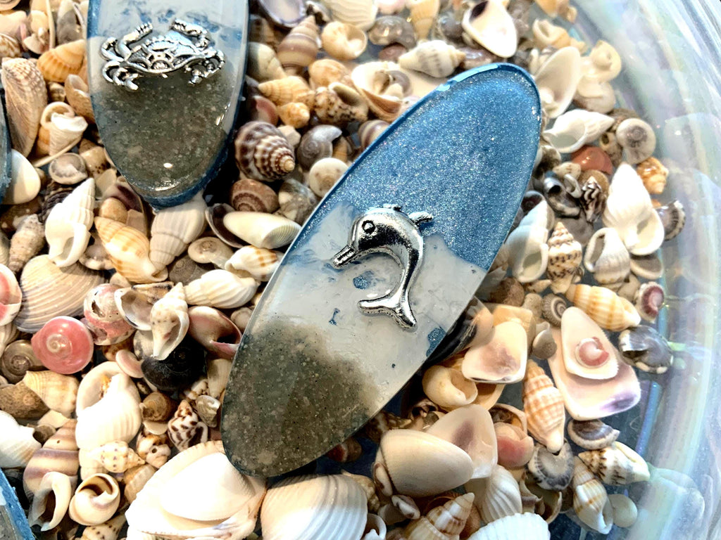 By the Sea Hair Clips