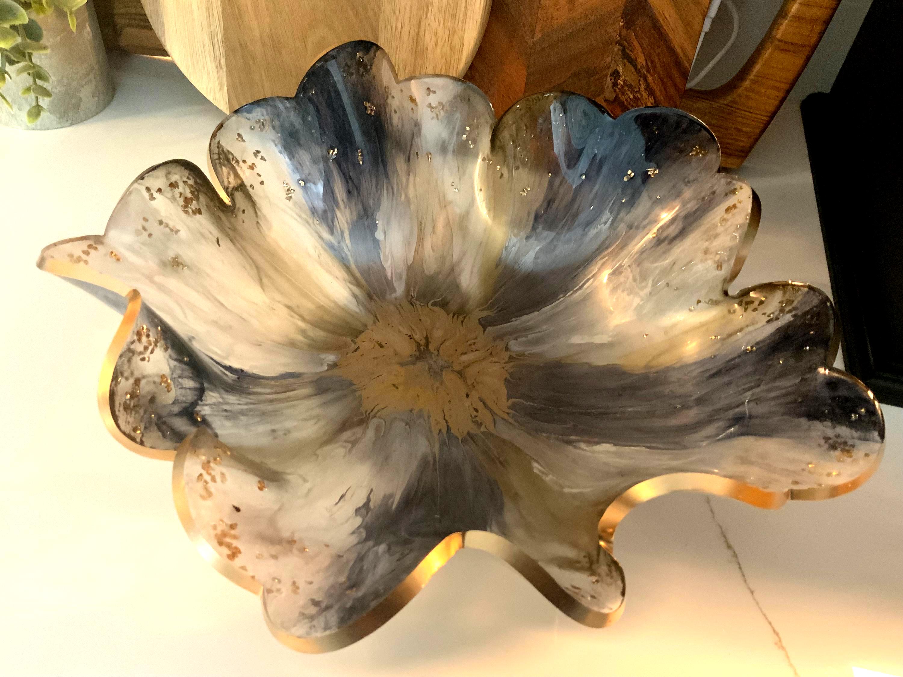Resin Brass and Sass Decorative Bowl