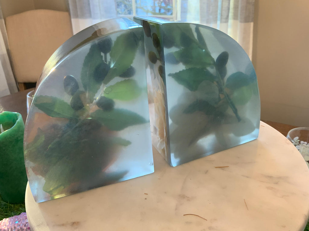 Autumn Floral Bookends