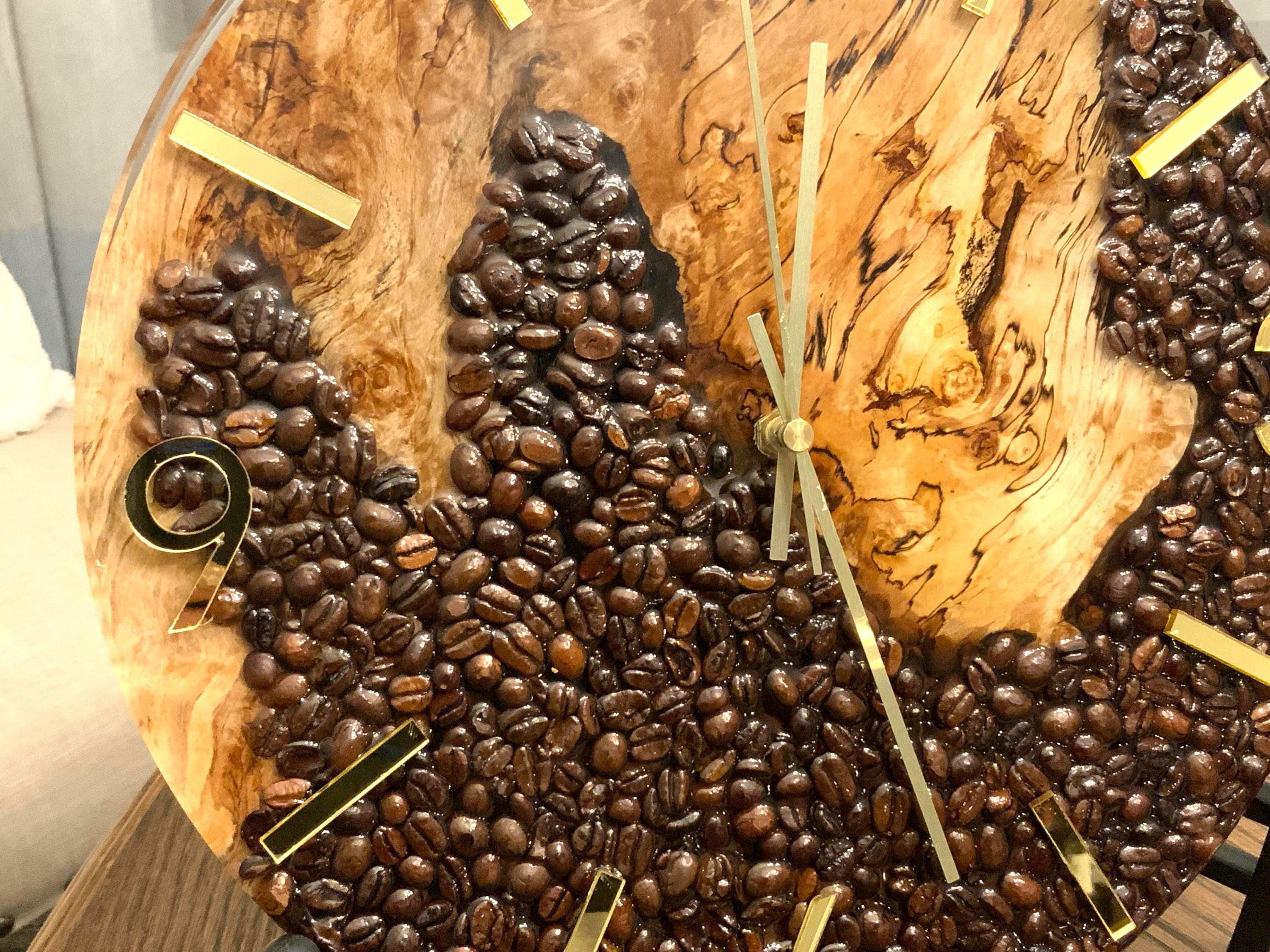 Coffee Bean Clock