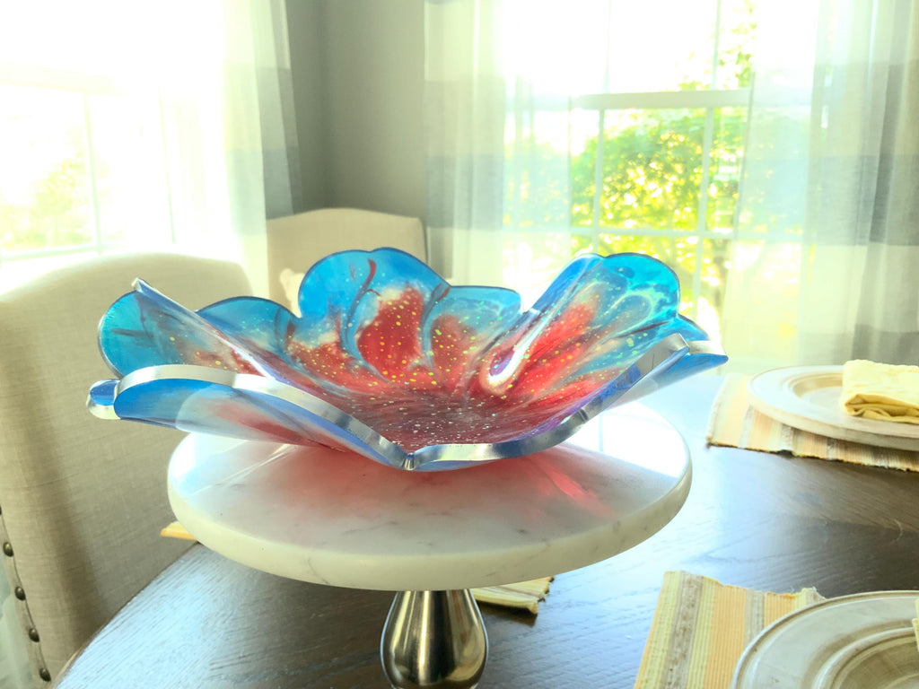 Resin Patriotic Glory Decorative Bowl