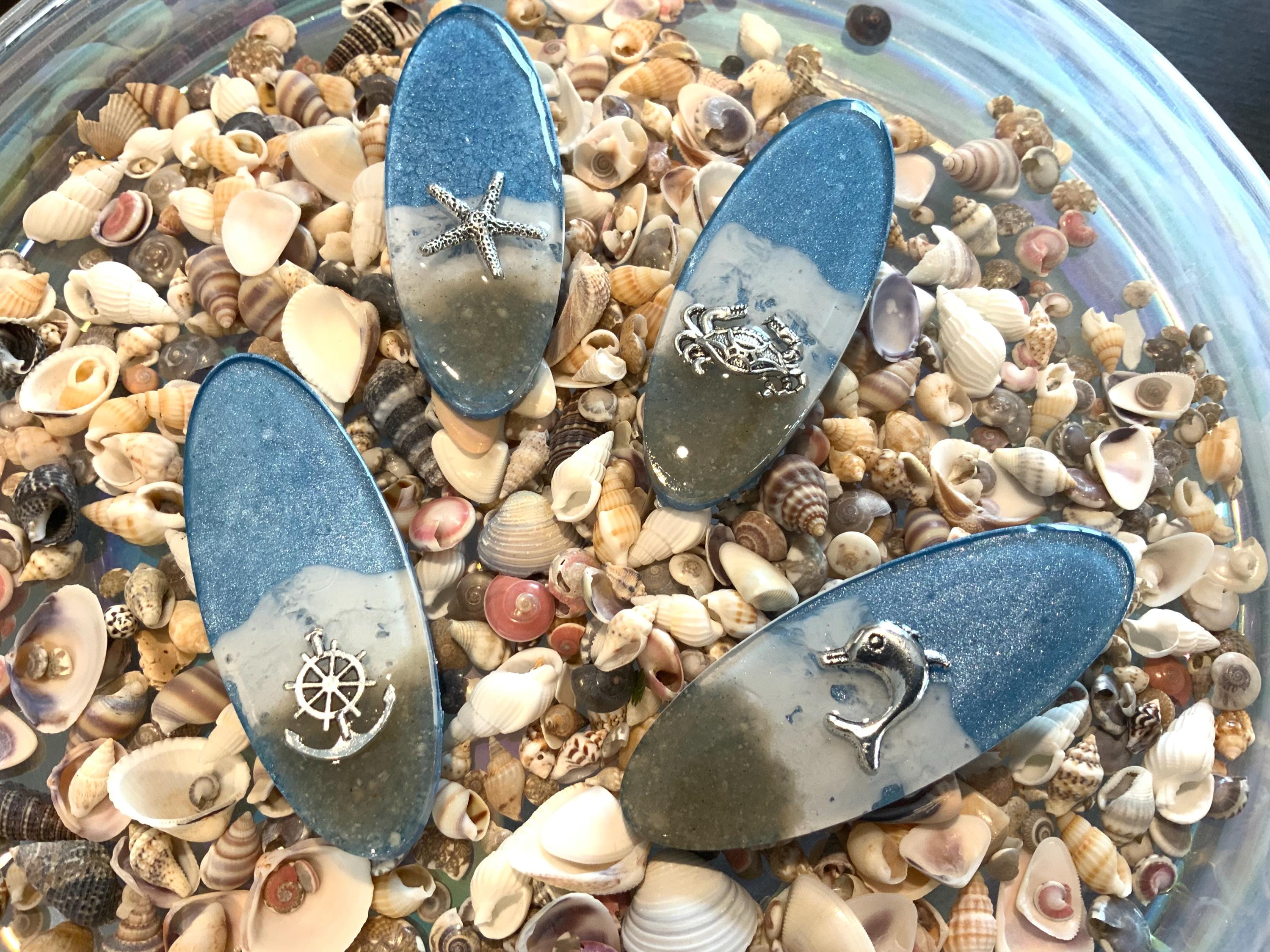 By the Sea Hair Clips