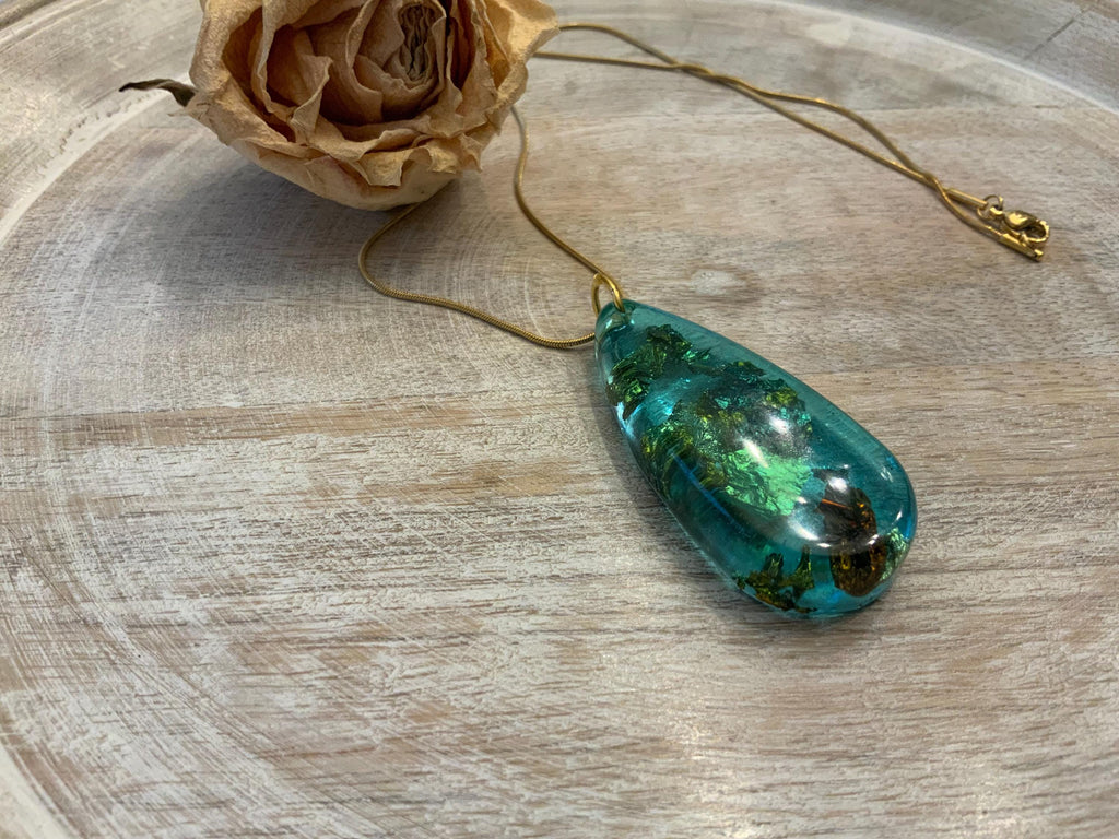 Aqua Tear Drop