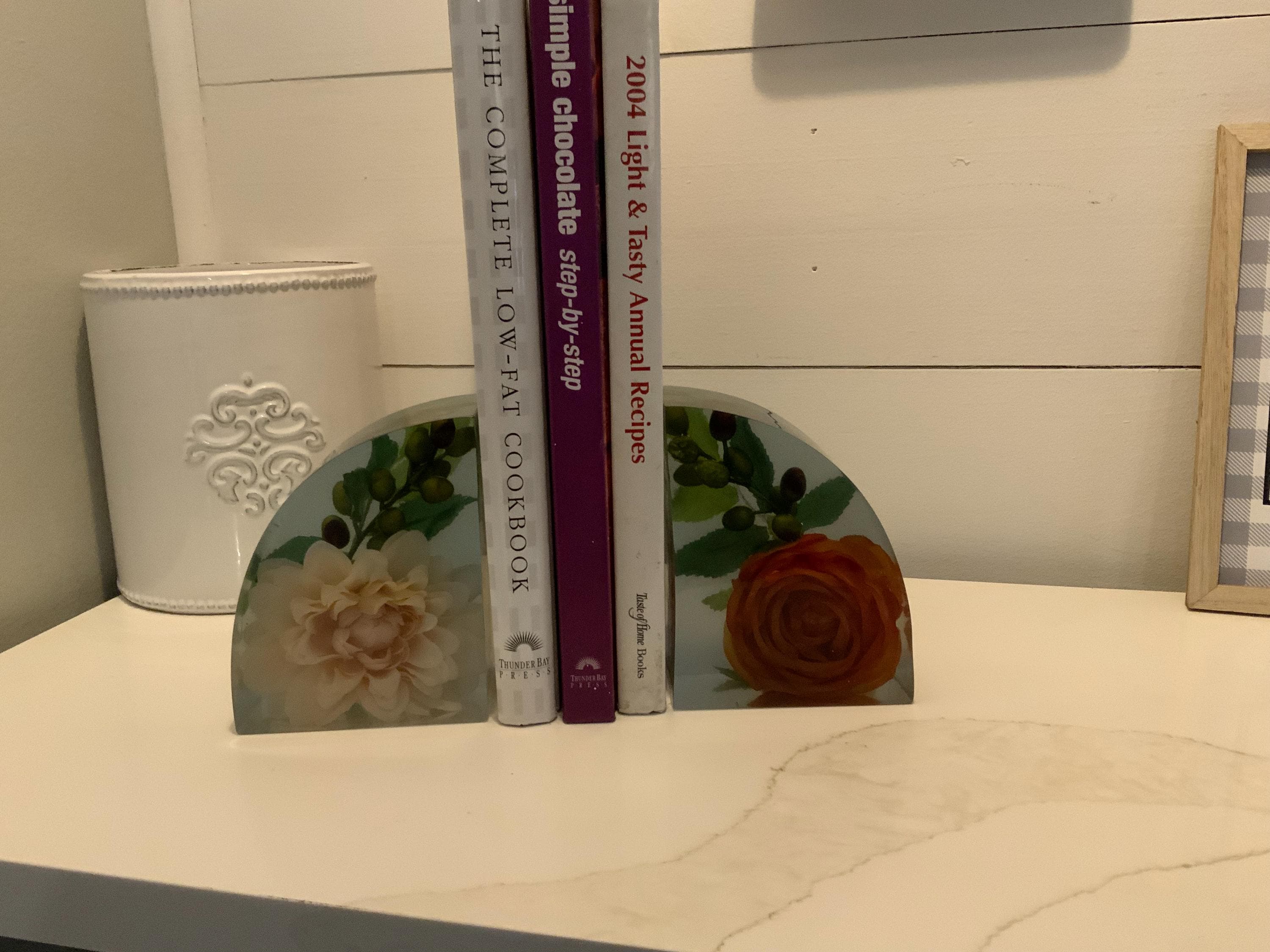 Autumn Floral Bookends