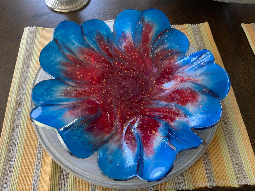 Resin Patriotic Glory Decorative Bowl