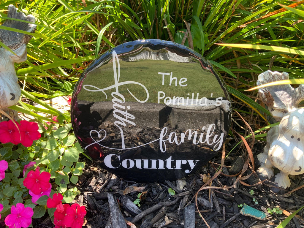 Handmade Resin Garden Stepping Stone – Decorative Outdoor Accent