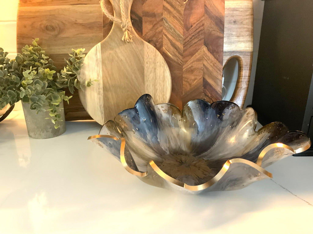 Resin Brass and Sass Decorative Bowl