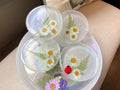 Daisy Coaster Set  4 Pcs.