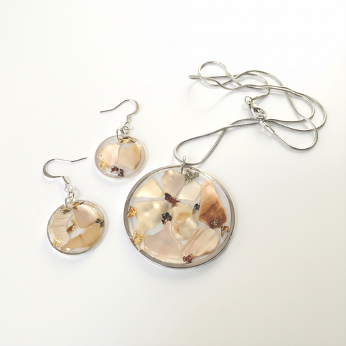 Abalone Shell Jewelry Set