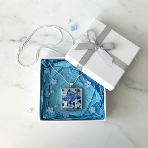 Blue Floral - Gift Box