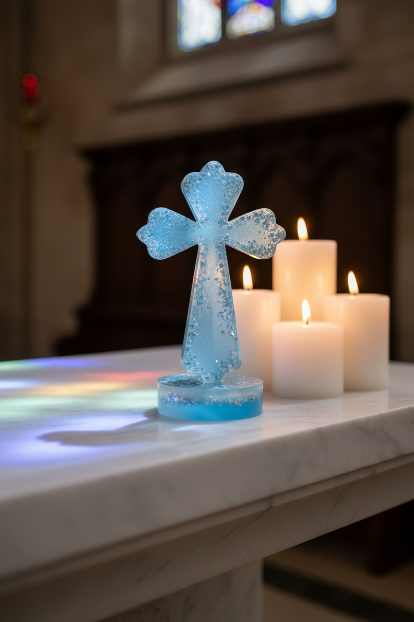 Blue Glass Indoor