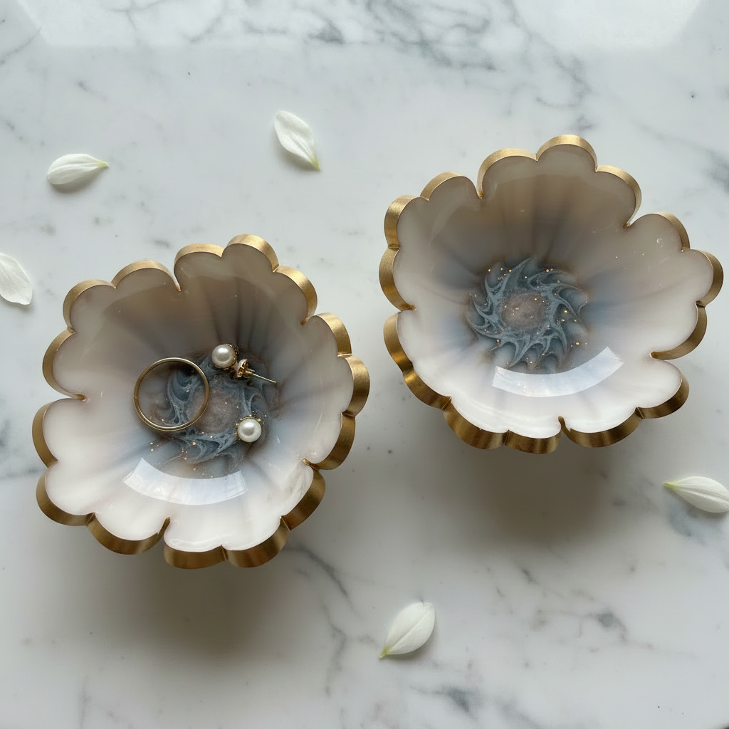 Blue Soft Ring Dish