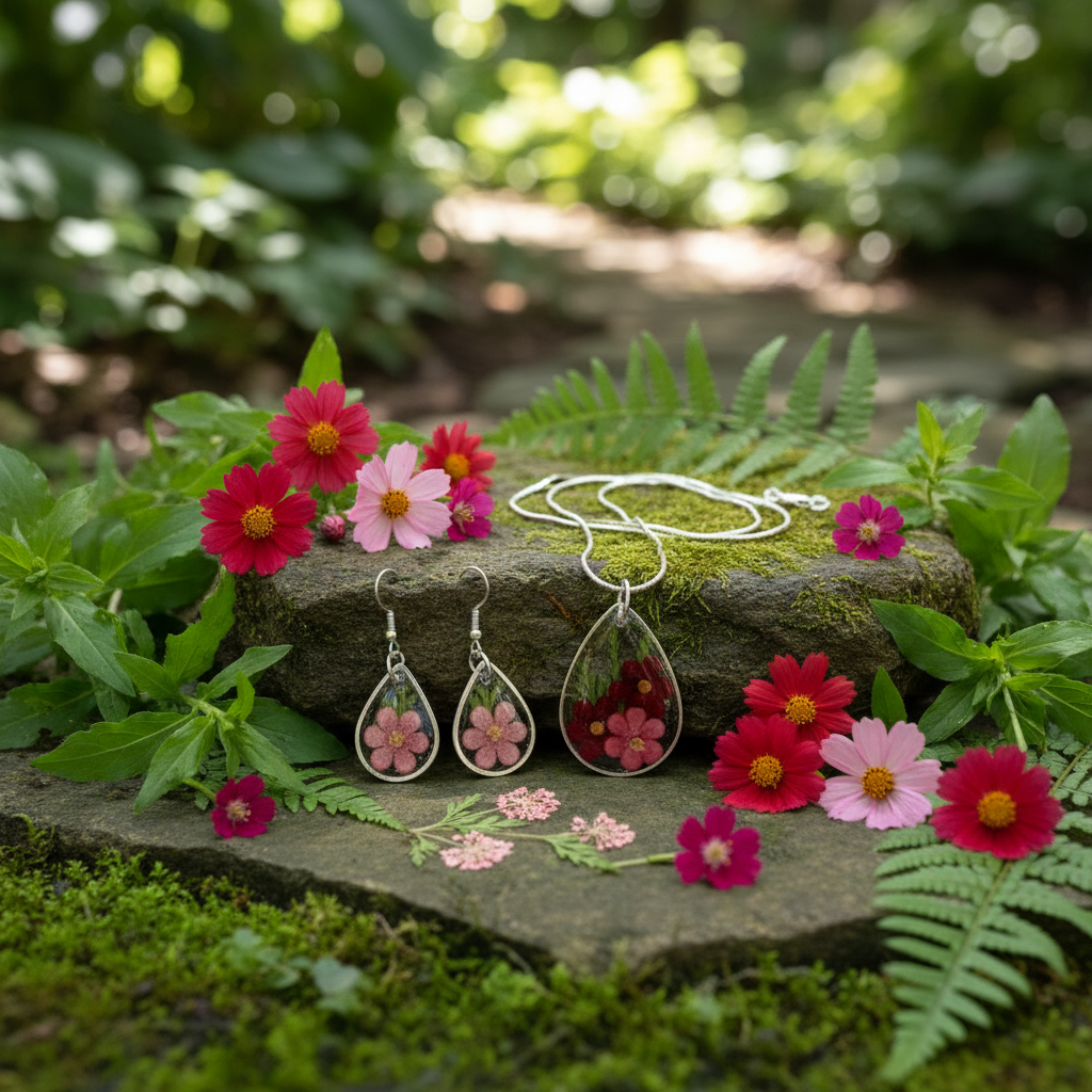 Botanical garden scene