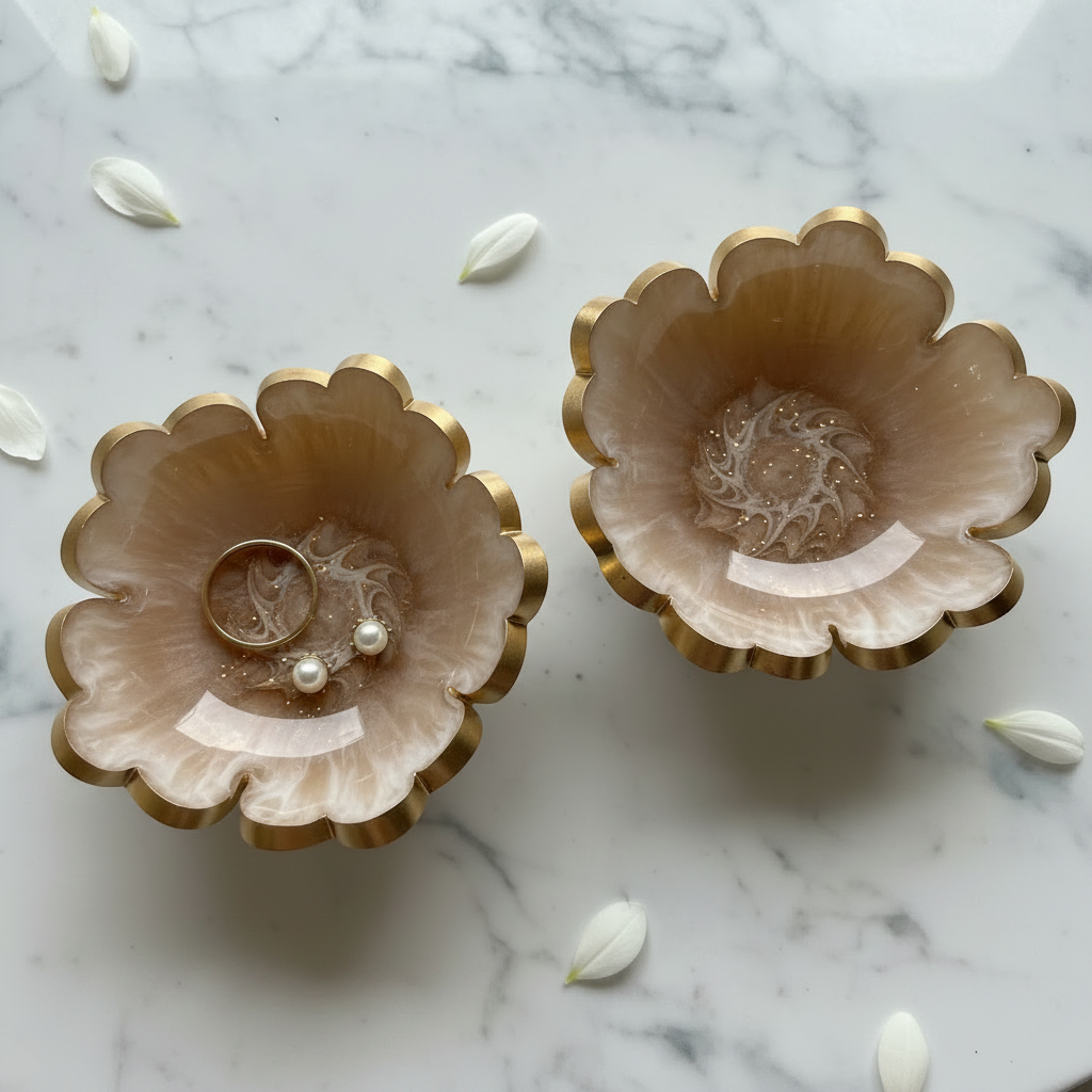 Brown Soft Ring Dish