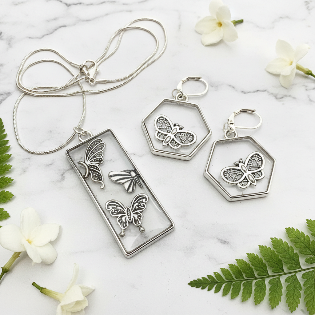 Butterfly Garden Jewelry Set