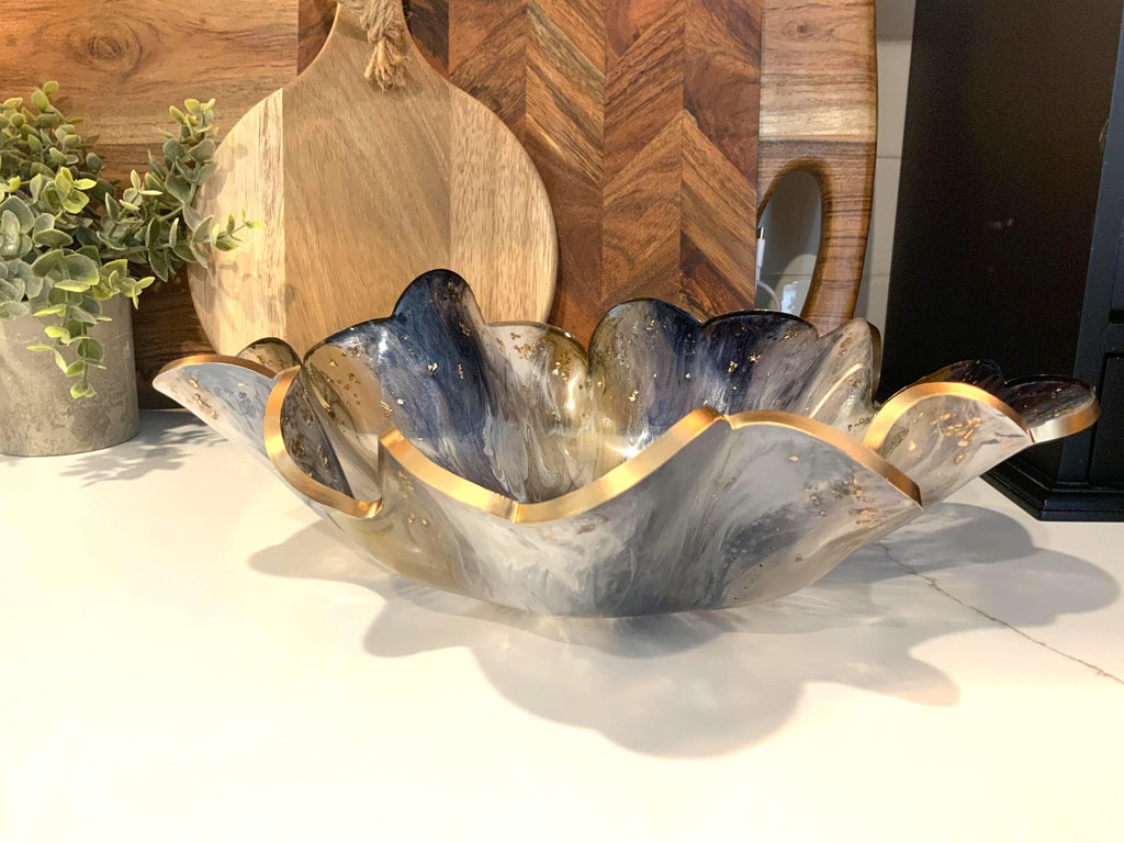 Resin Brass and Sass Decorative Bowl