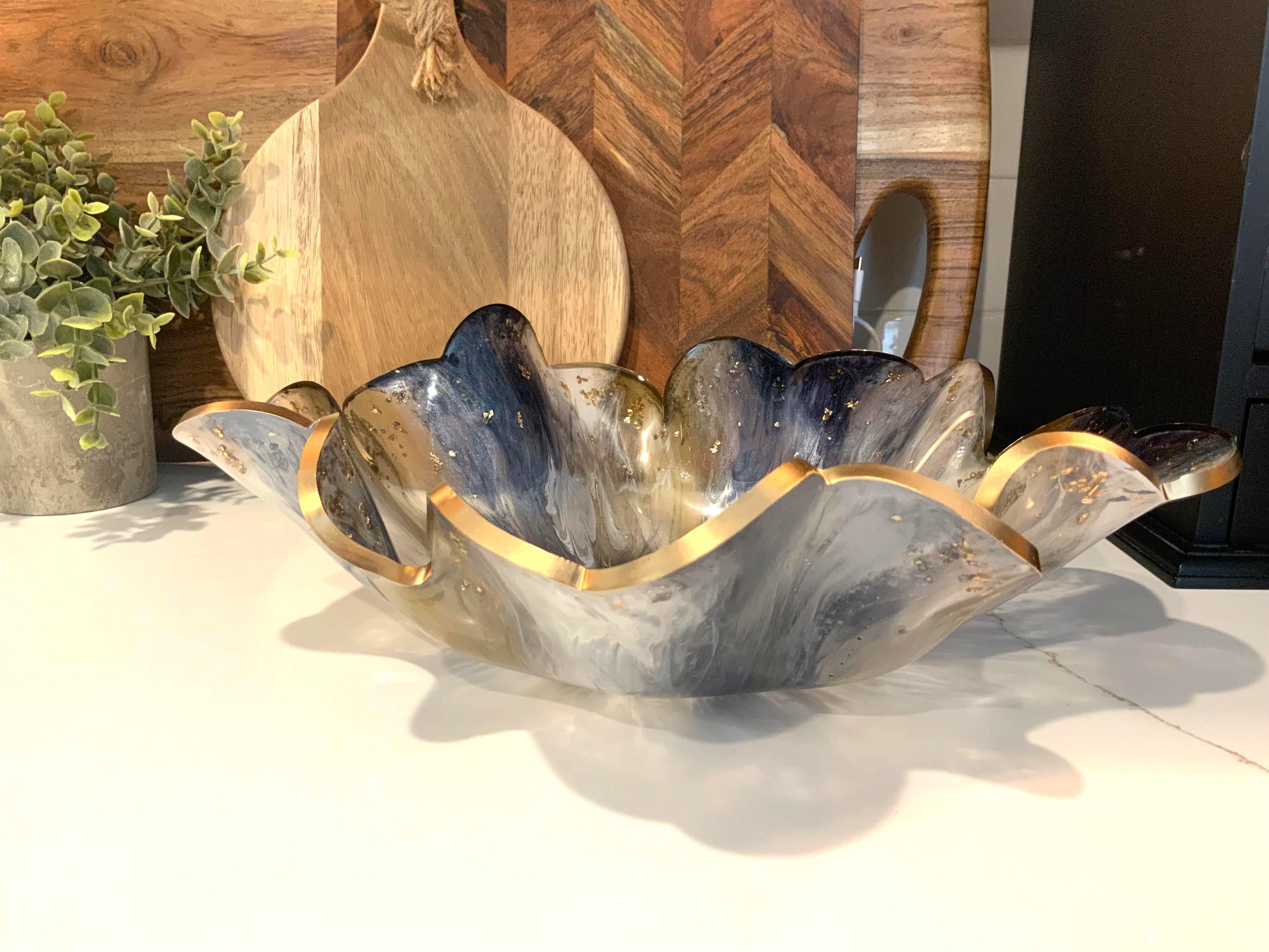 Resin Brass and Sass Decorative Bowl