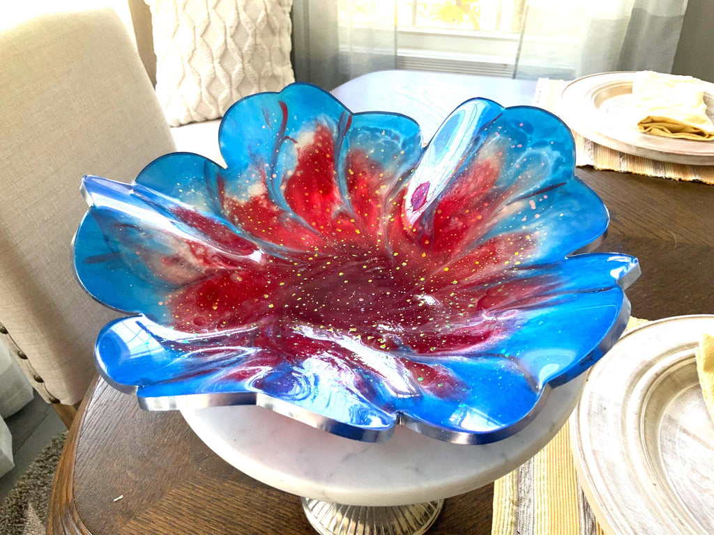 Resin Patriotic Glory Decorative Bowl