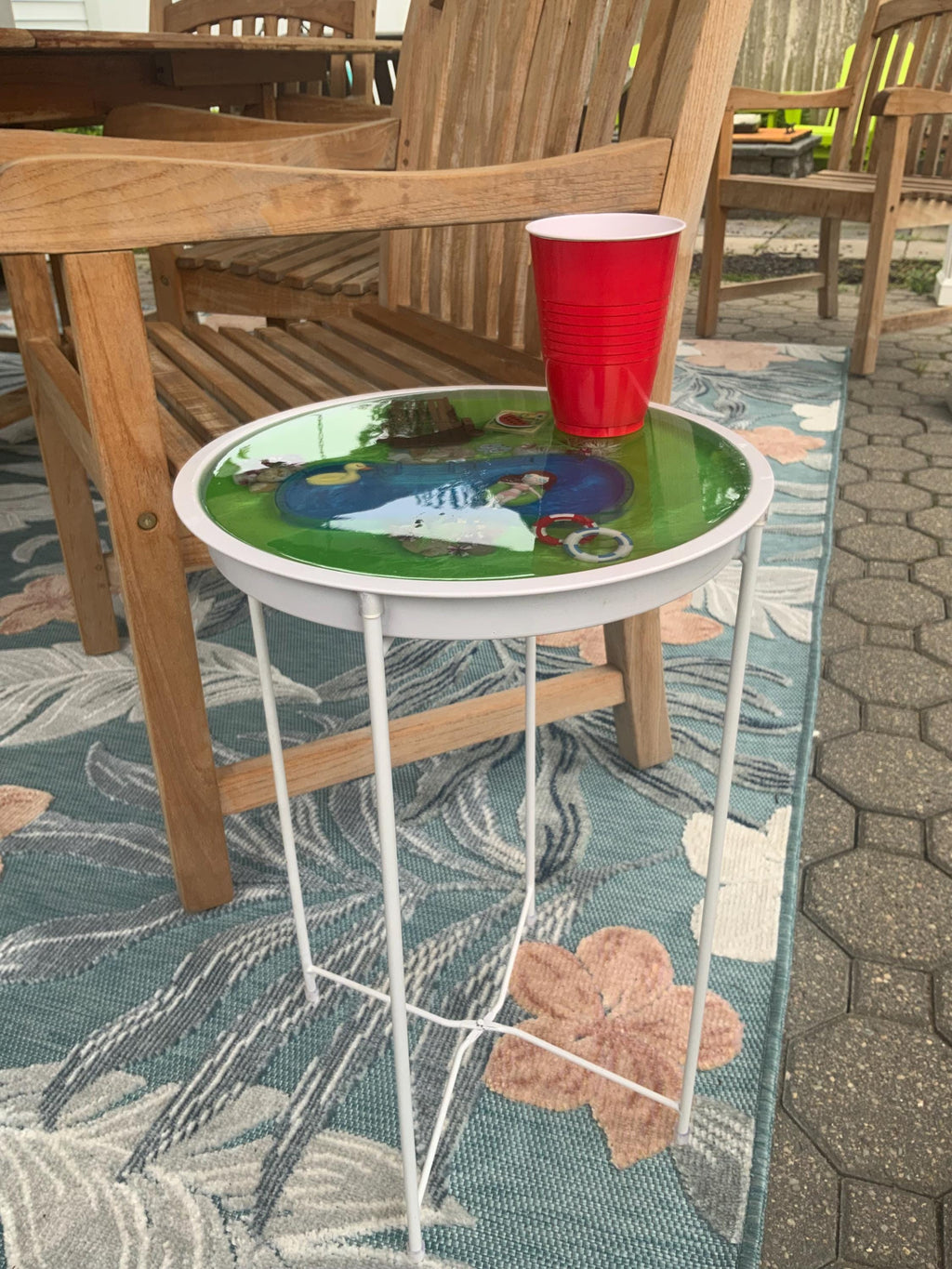Sunbathing Side Table