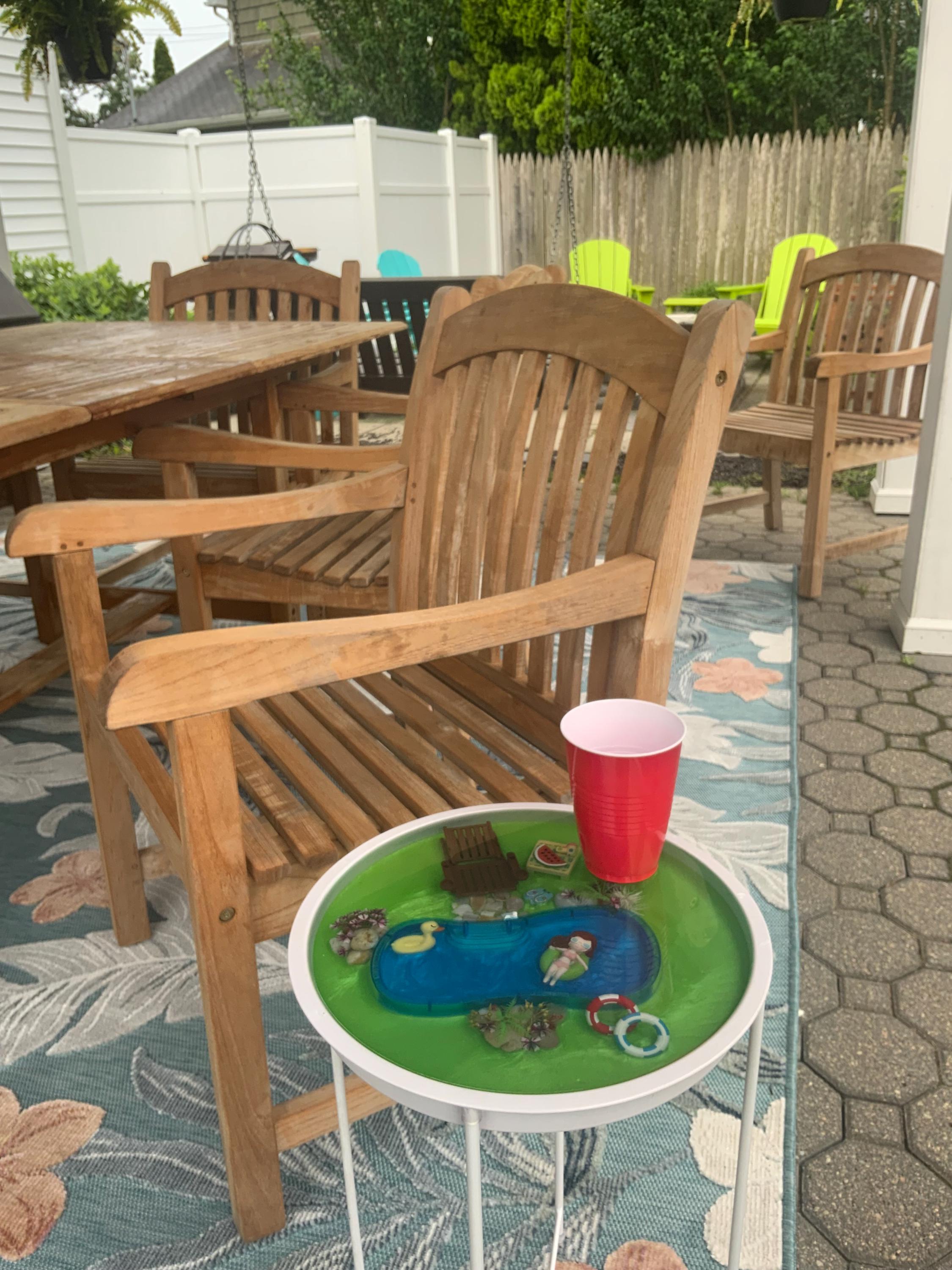 Sunbathing Side Table