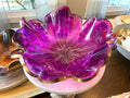 Resin Pretty in Pink Decorative Bowl
