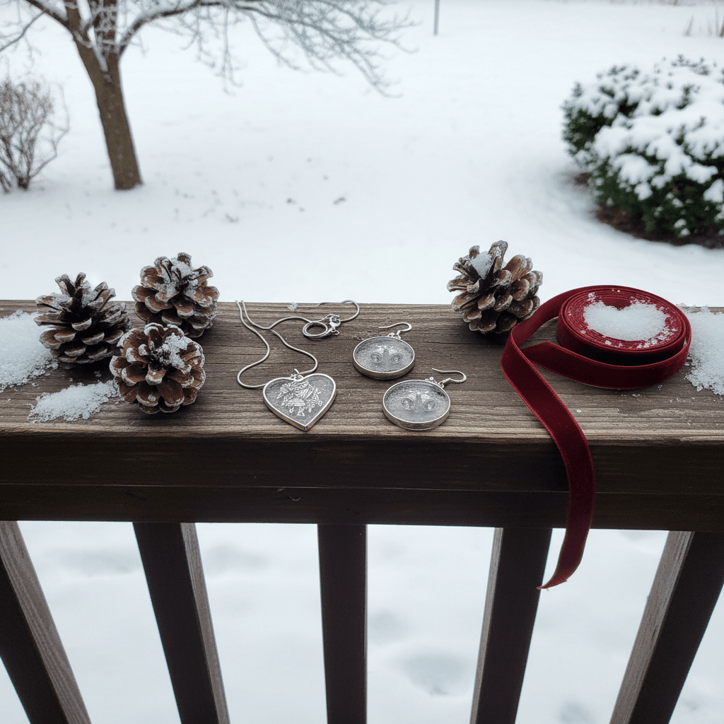 Christmas Bells - Snowy Porch
