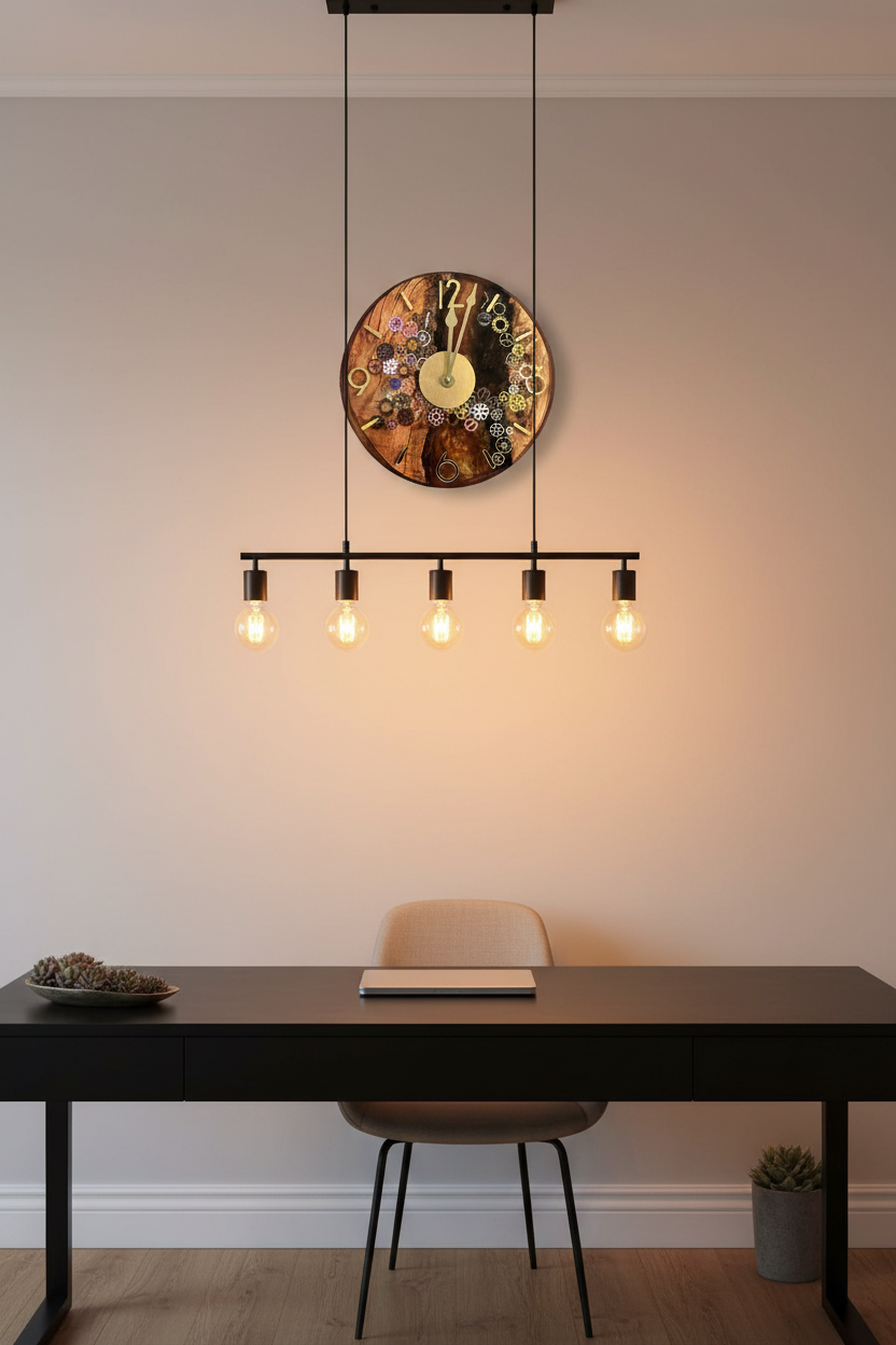 Clock on Office Wall