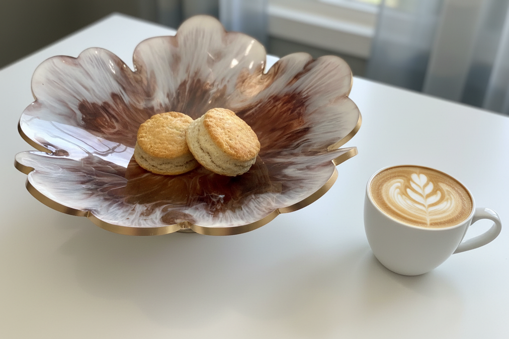 Coffee and Cream Bowl - Latte with Cream