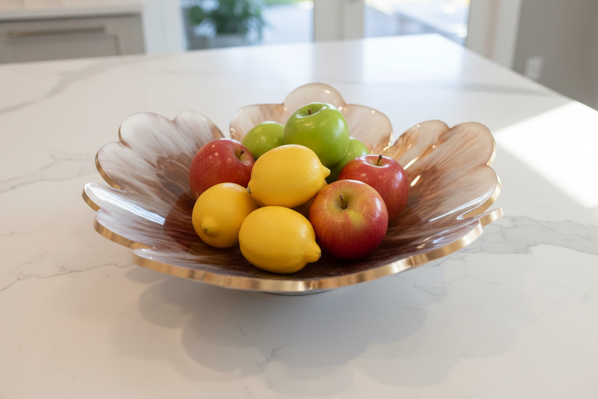 Coffee and Cream Bowl - No Pedestal