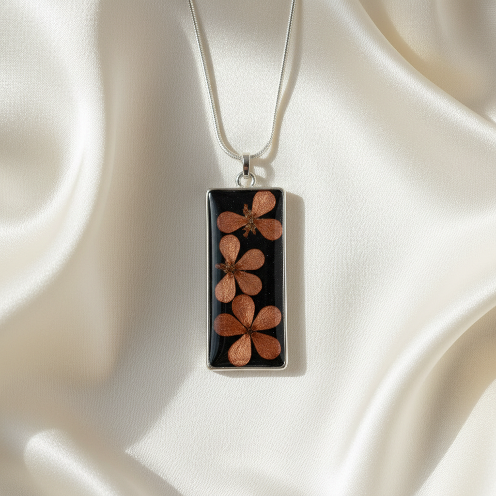 Copper – Silk Flatlay
