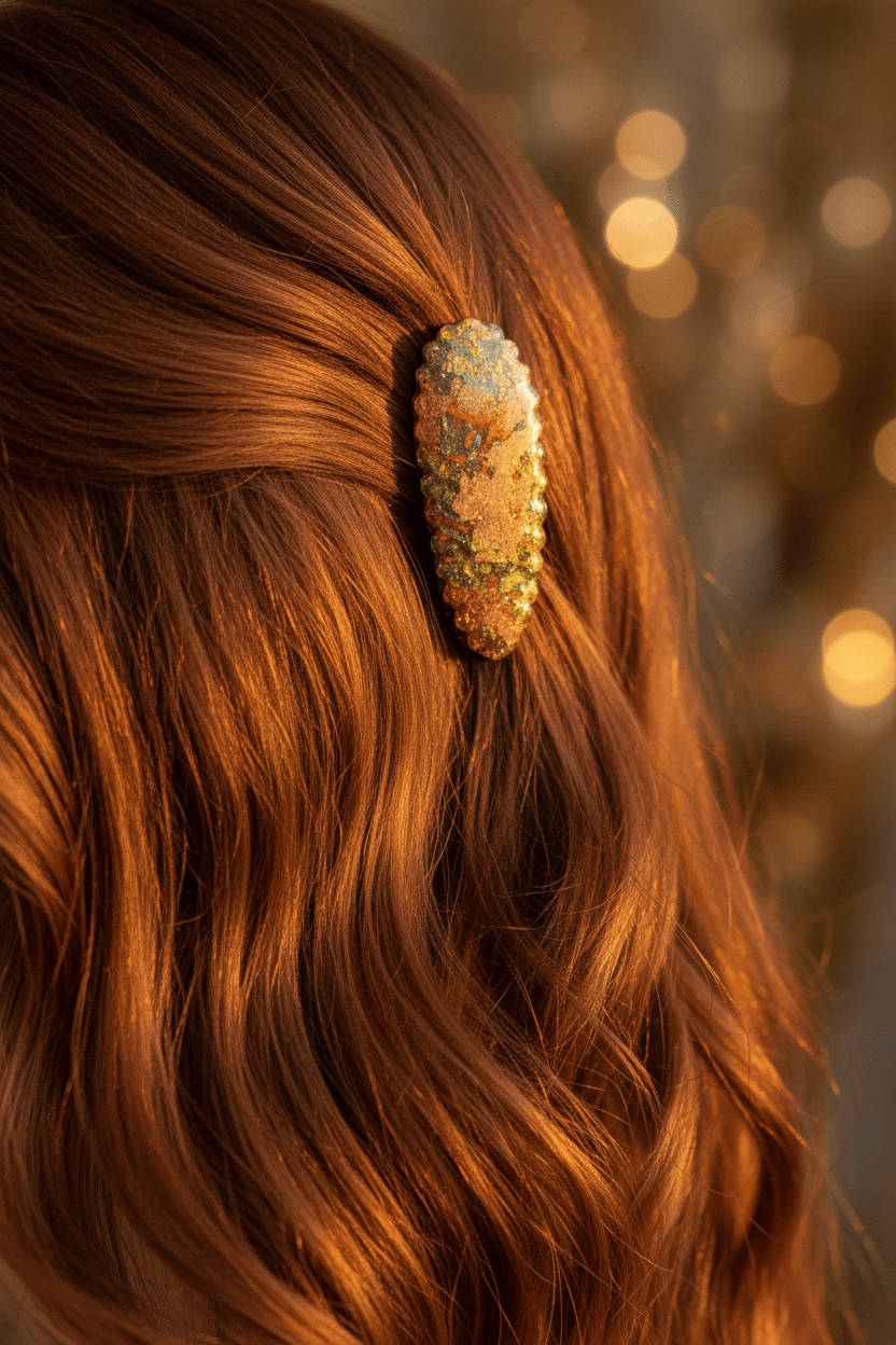 Custom Resin Hair Clips – Choose Your Color or Design - The Glossy Gift Shop
